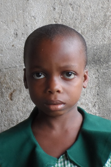 Emediong a sponsor child in Nigeria